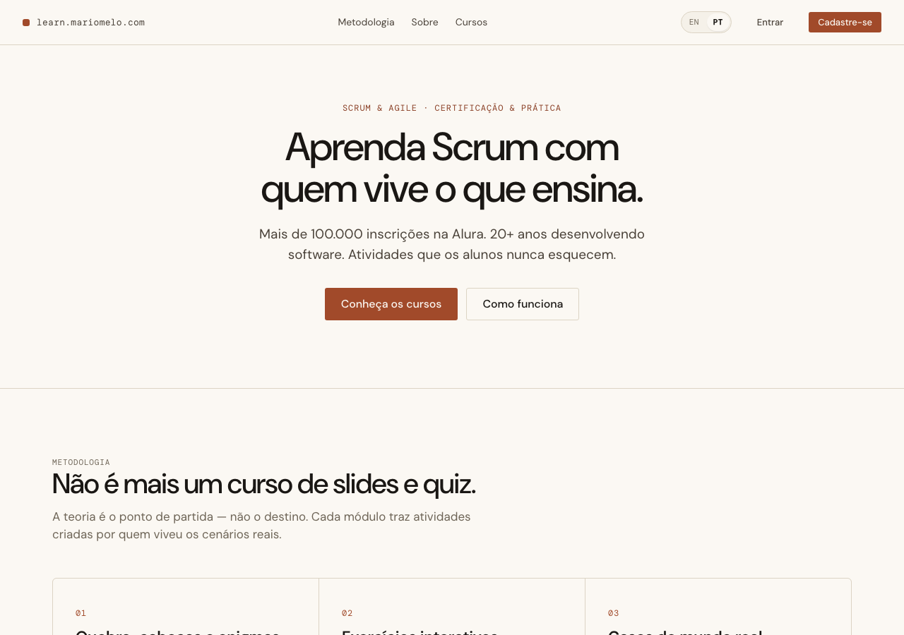 The same page, switched to pt